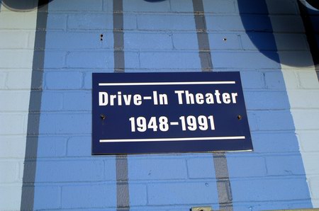Twilite Drive-In Theatre - Sign On Wall (newer photo)